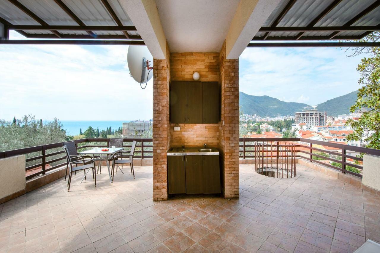 Villa Milana Budva Bagian luar foto