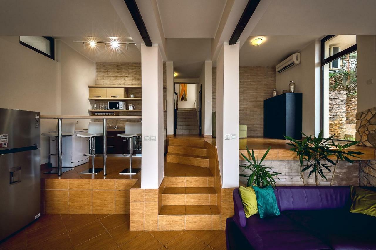 Villa Milana Budva Bagian luar foto